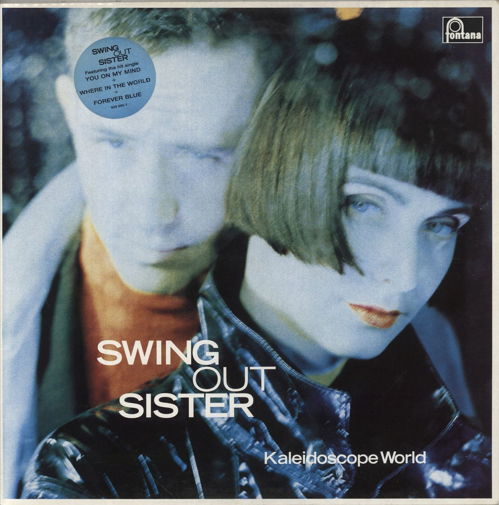 Swing Out Sister Kaleidoscope World - Hype Stickered Sleeve UK vinyl LP album (LP record) 838293-1