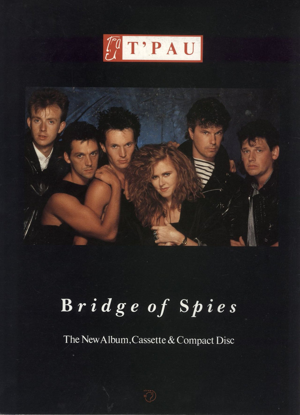 T'Pau China Tour 1987 UK tour programme TPATRCH191492