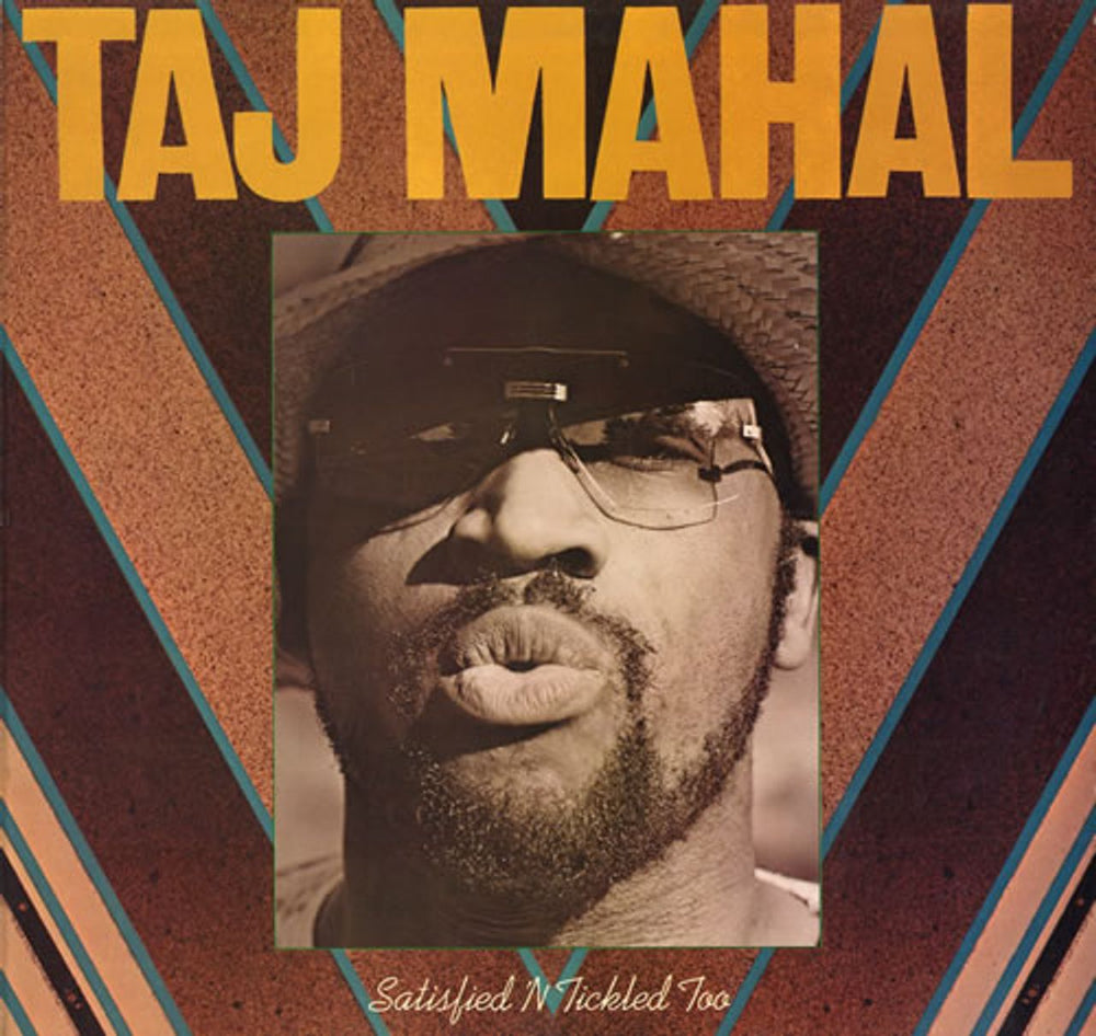 Taj Mahal Satisfied 'N Tickled Too UK vinyl LP album (LP record) CBS81346