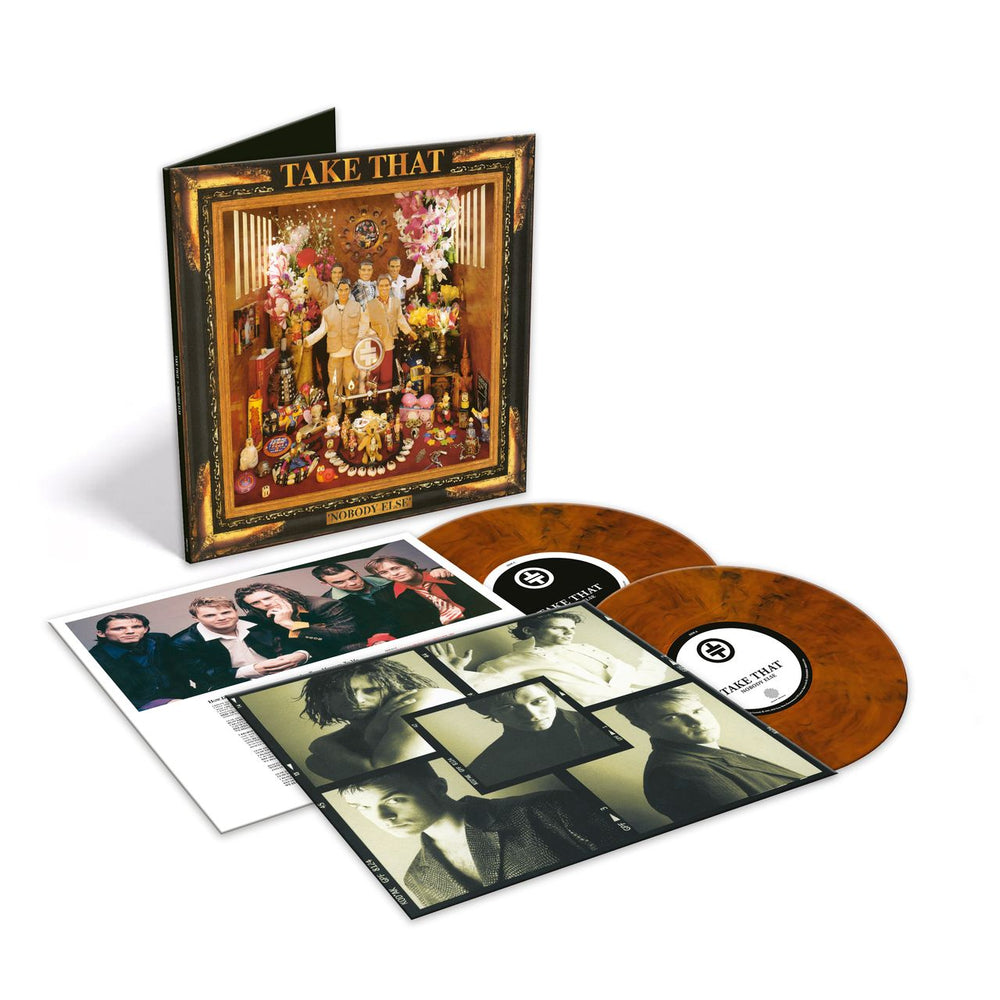 Take That Nobody Else - Marbled Orange Vinyl 30th Anniversary Deluxe Edition - Sealed UK 2-LP vinyl record set (Double LP Album) 198029112610