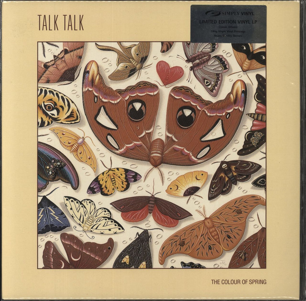 Talk Talk The Colour Of Spring UK vinyl LP album (LP record) SVLP232