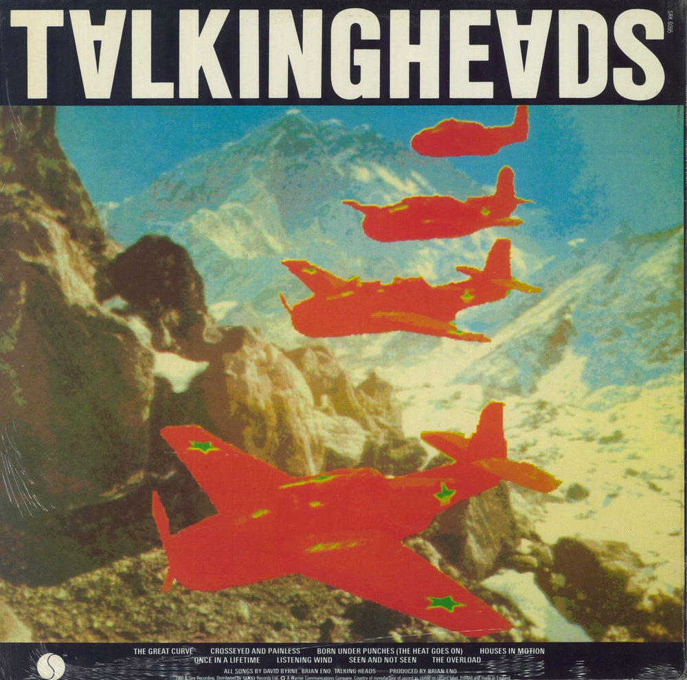 Talking Heads Remain In Light - 1st - Shrink + Inner & Insert UK vinyl LP album (LP record)