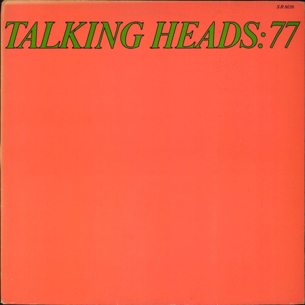 Talking Heads Talking Heads: 77 - EX UK vinyl LP album (LP record) SR6036