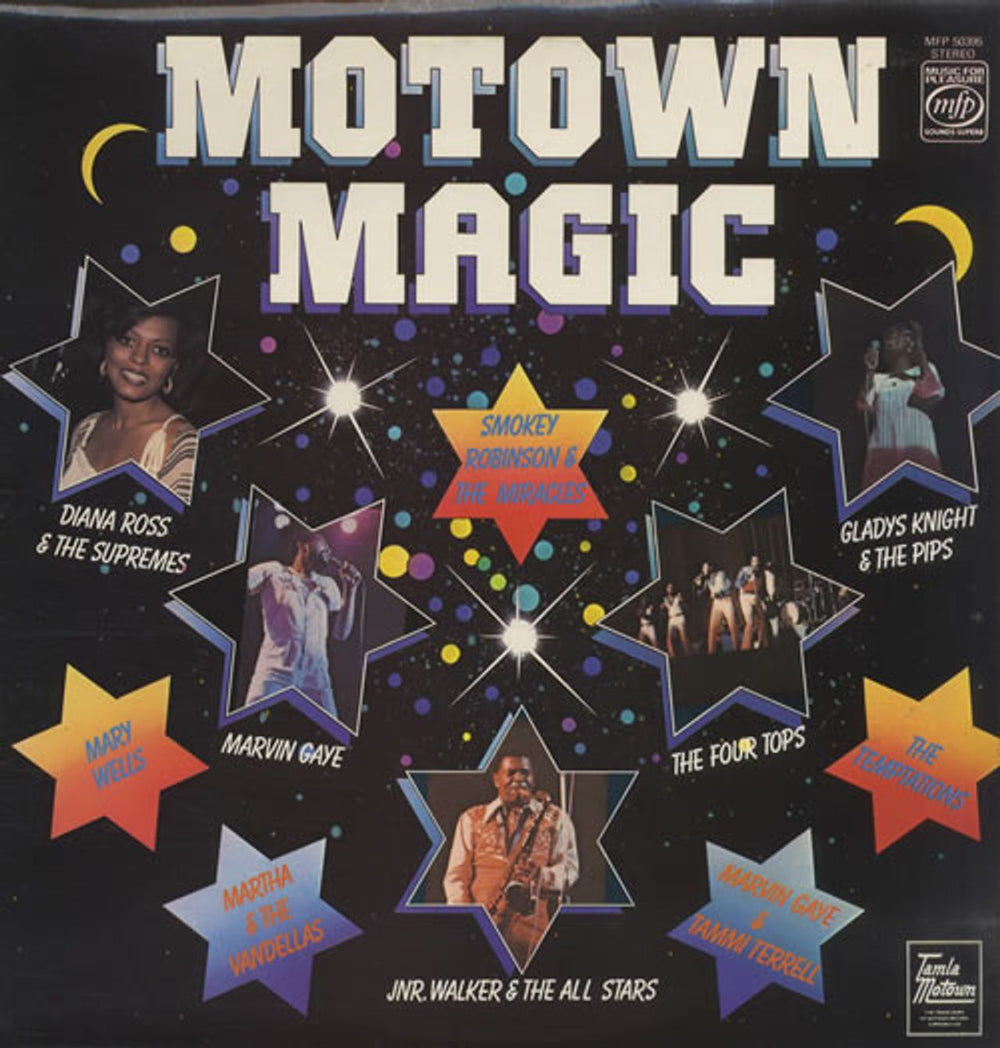 Tamla Motown Motown Magic UK vinyl LP album (LP record) MFP50395