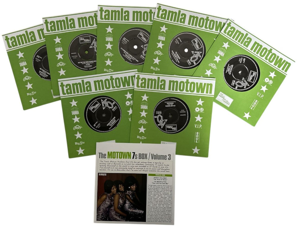 Tamla Motown The Motown 7s Box - Rare And Unreleased Vinyl: Volume 3 - Numbered UK 7" single box set MTW7XTH864860
