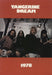 Tangerine Dream 1978 - Nineteen Seventy Eight UK tour programme TOUR PROGRAMME