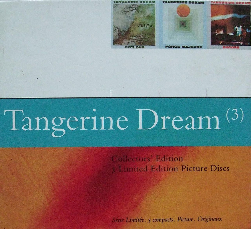 Tangerine Dream Collector's Edition UK 3-CD album set (Triple CD) TPAK26