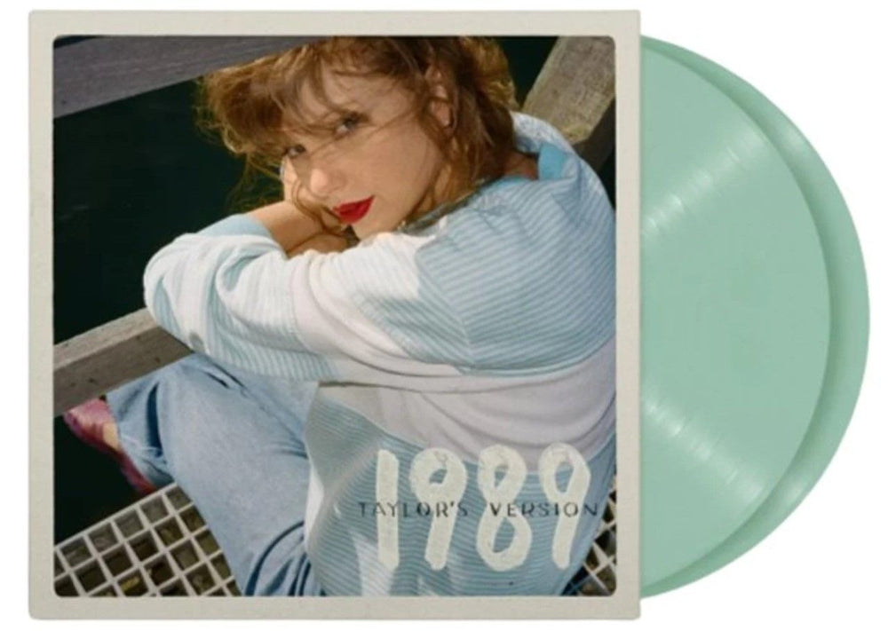 Taylor Swift 1989 (Taylor's Version) - Aquamarine Green Edition - Sealed UK 2-LP vinyl record set (Double LP Album) 0245554216