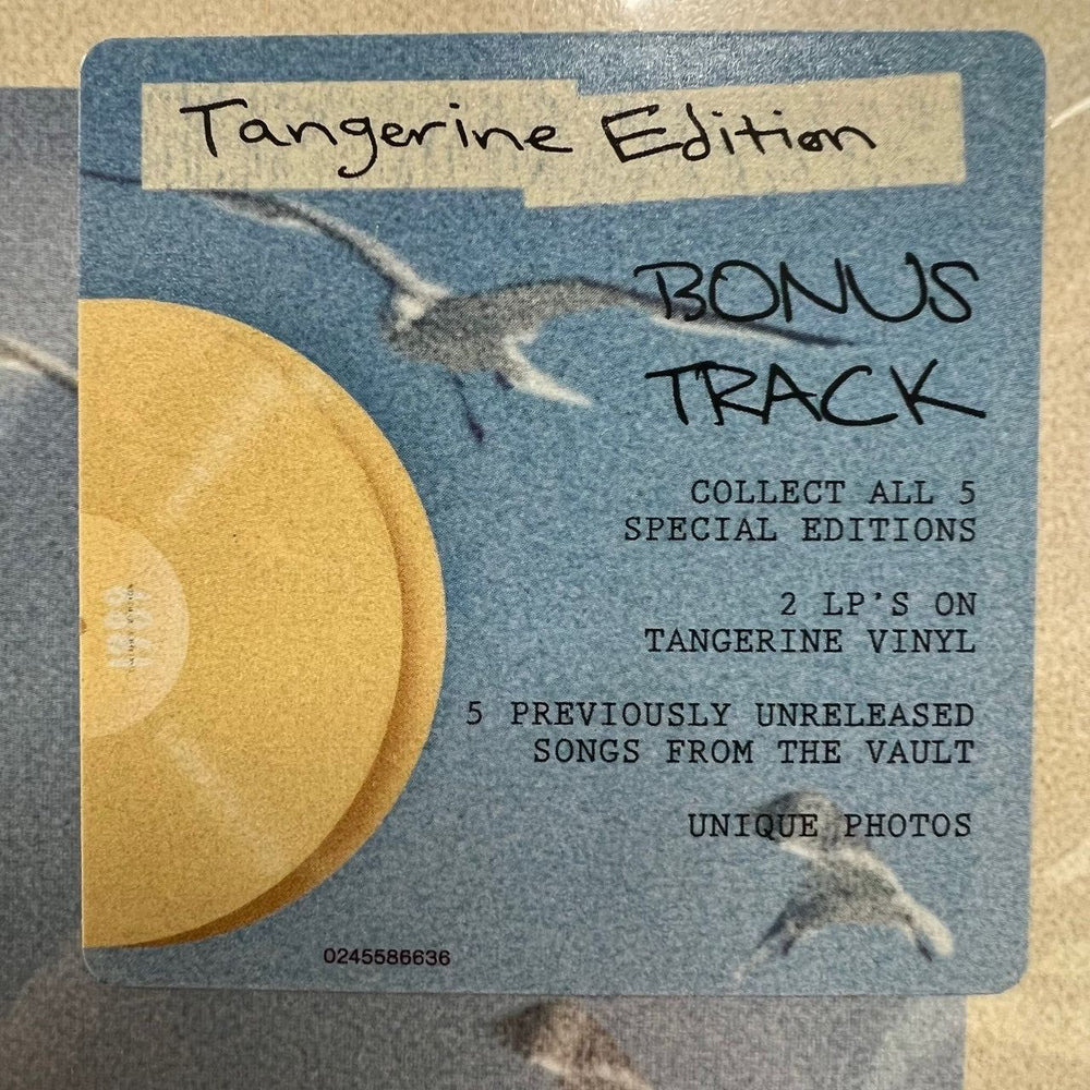 Taylor Swift 1989 (Taylor's Version) - Tangerine Edition - Sealed UK 2-LP vinyl record set (Double LP Album) T502LTA822180
