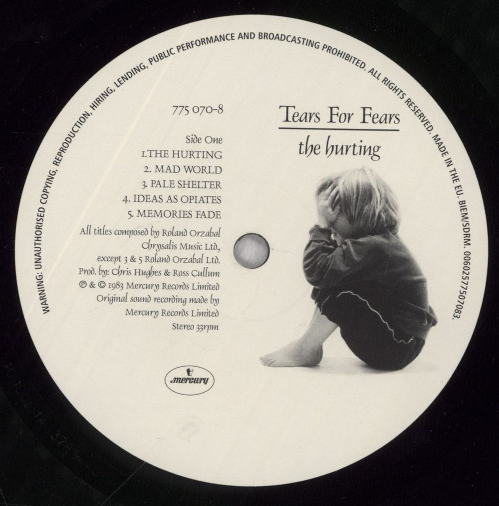 Tears For Fears The Hurting - 180gm - Shrink UK vinyl LP album (LP record) TFFLPTH839704