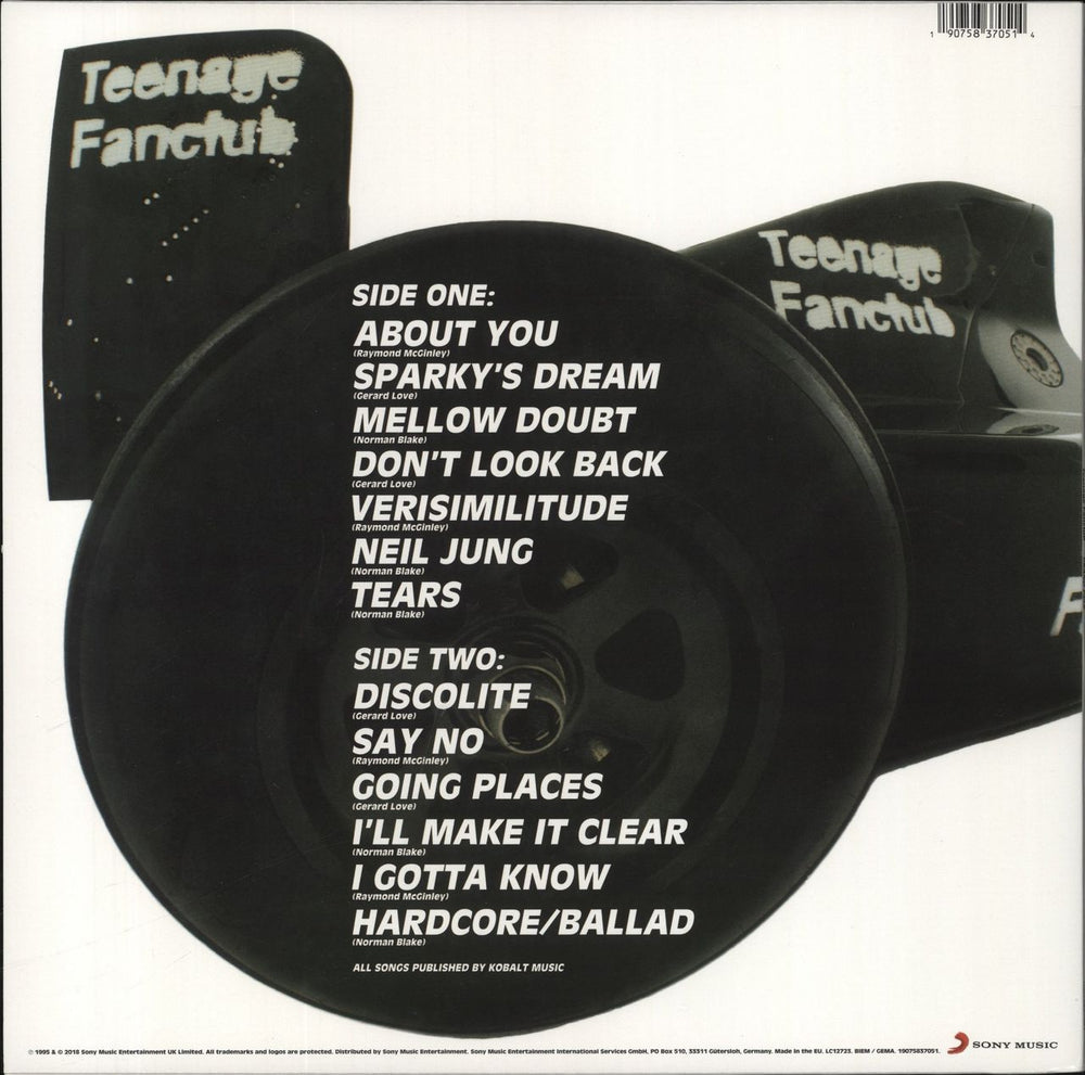 Teenage Fanclub Grand Prix [2018 issue] + Bonus 7" UK vinyl LP album (LP record) 190758370514