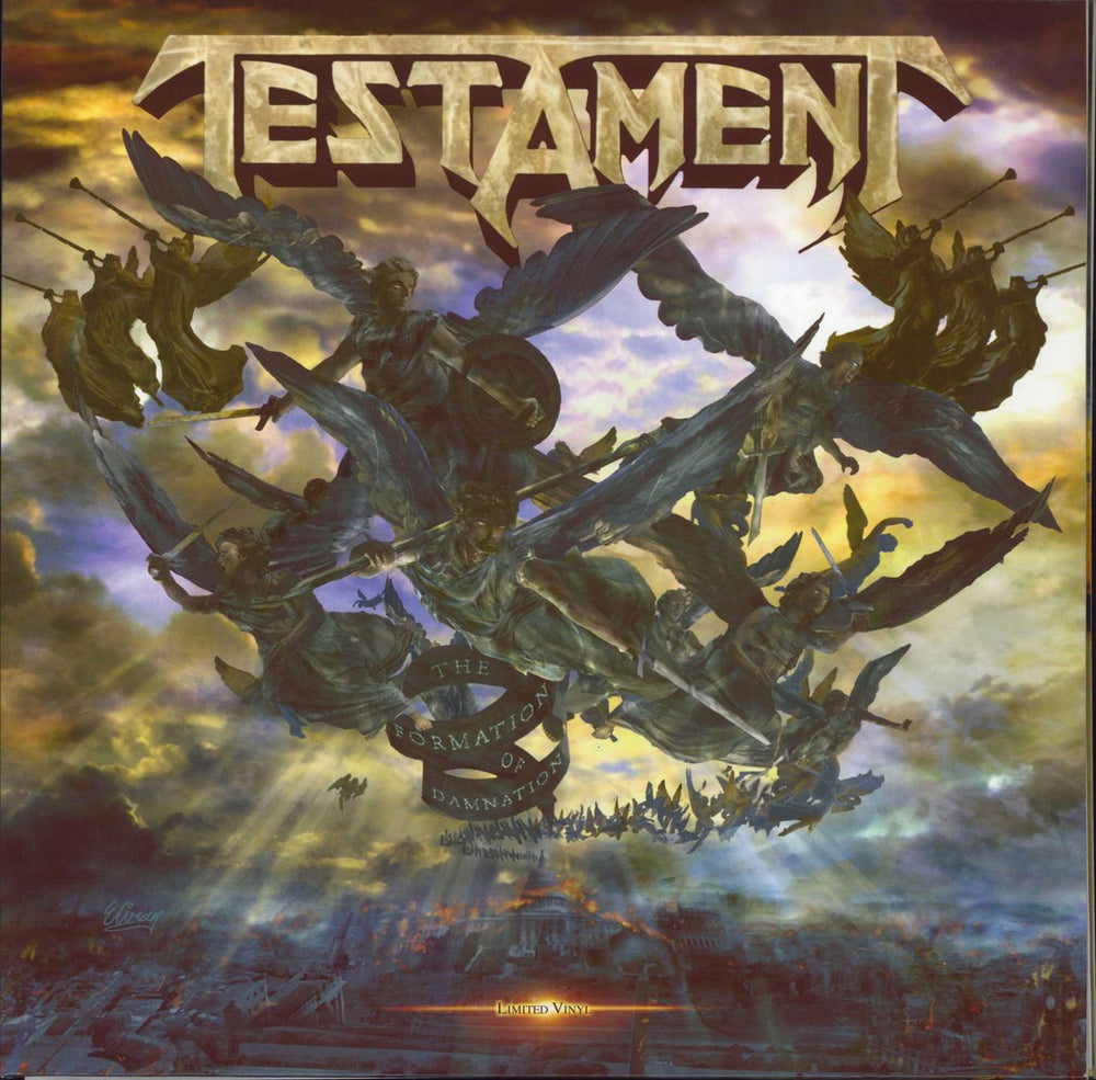 Testament The Formation Of Damnation German vinyl LP album (LP record) NB2005-9