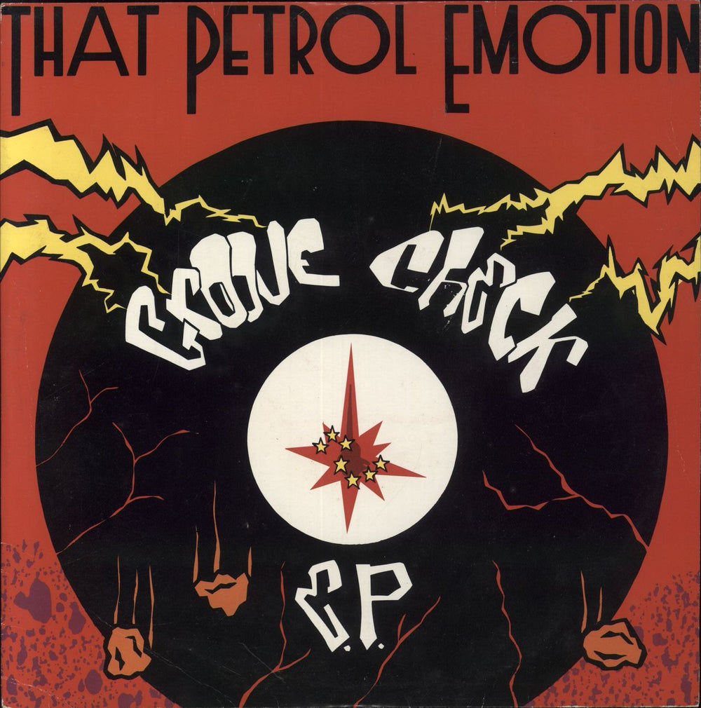 That Petrol Emotion Groove Check EP UK 10" vinyl single (10 inch record) VSA1159