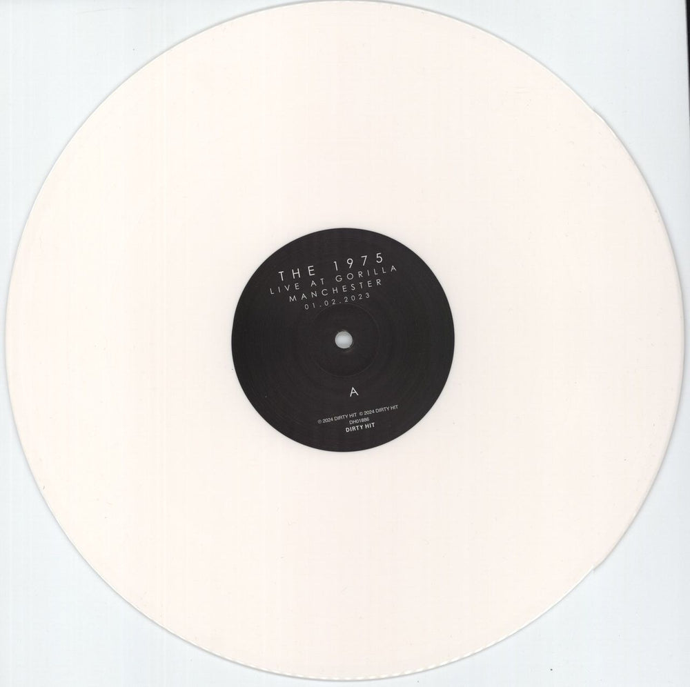 The 1975 Live At Gorilla - White Vinyl - RSD 2024 UK 2-LP vinyl record set (Double LP Album) W7H2LLI871200