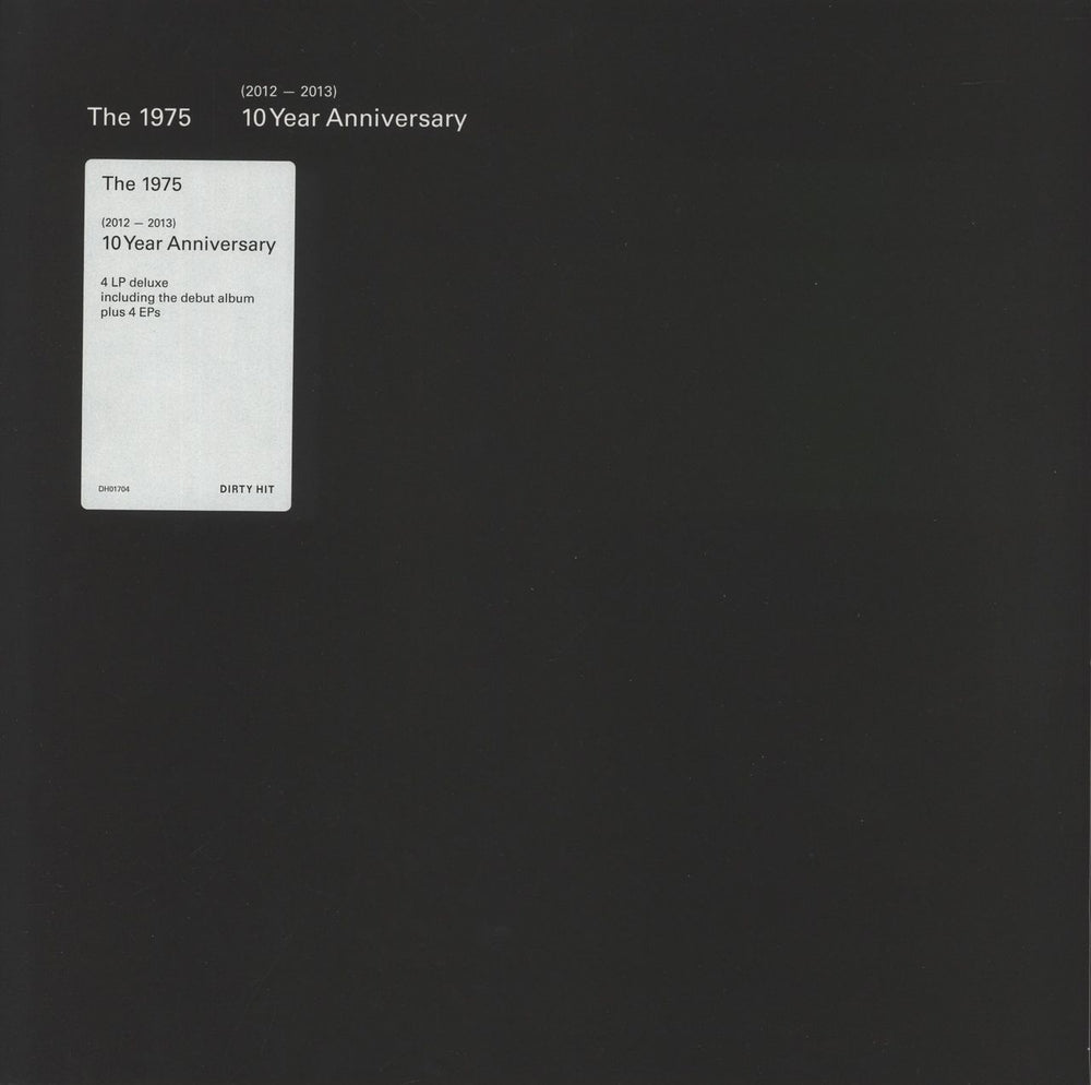 The 1975 The 1975 - 10 Year Anniversary Deluxe 4LP Edition - Hype-sticker UK 4-LP vinyl album record set DH01704