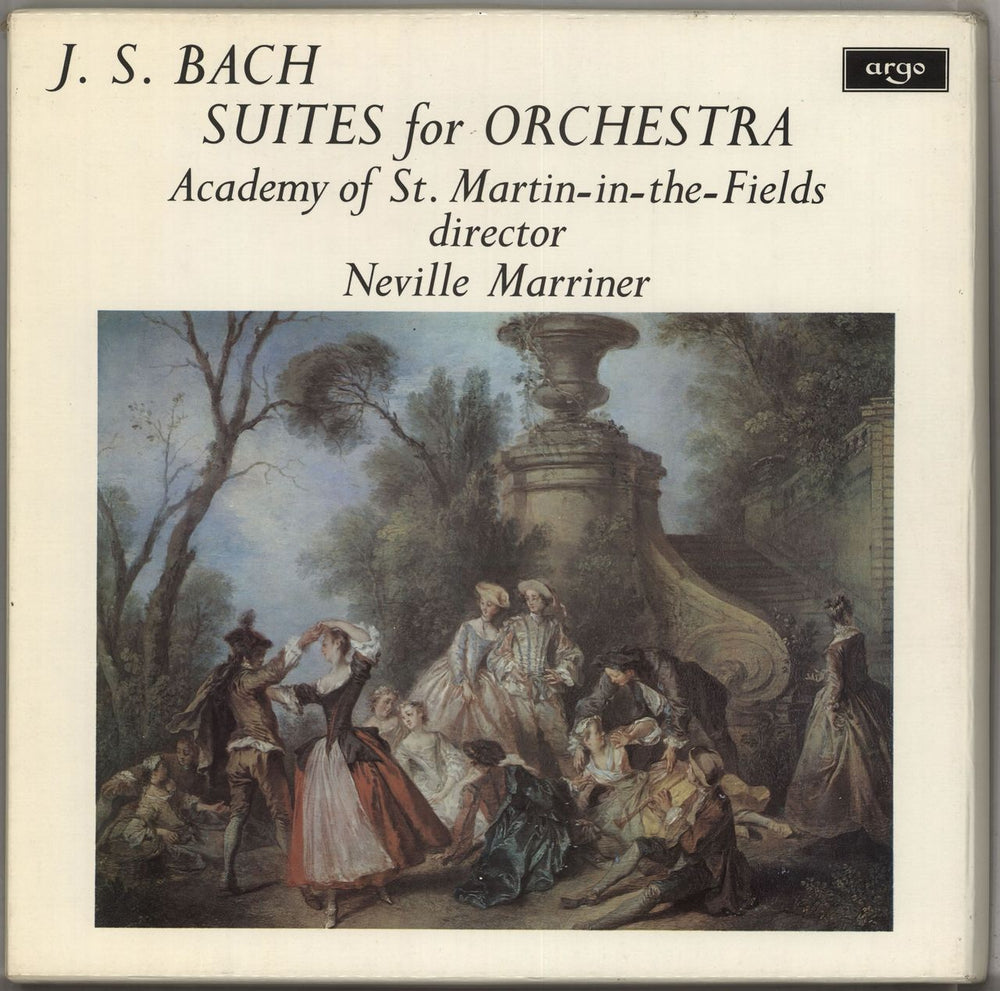 The Academy Of St. Martin-In-The-Fields Bach: Suites For Orchestra - 2nd UK Vinyl Box Set ZRG687/8