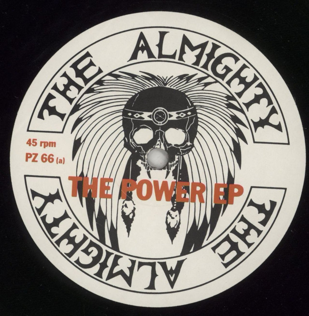 The Almighty Power EP UK 12" vinyl single (12 inch record / Maxi-single) AMT12PO175590