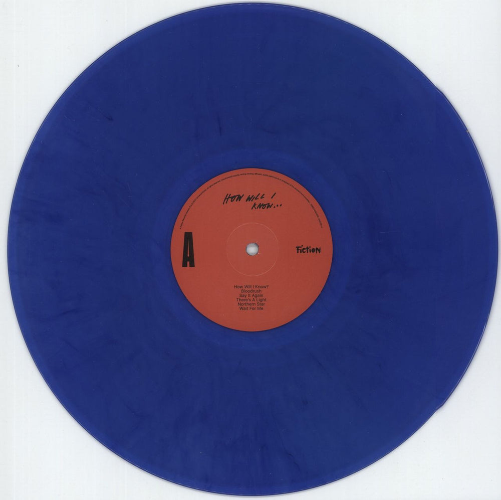 The Amazons How Will I Know If Heaven Will Find Me? - Blue Vinyl + Booklet - Autographed UK vinyl LP album (LP record) X-ILPHO881055