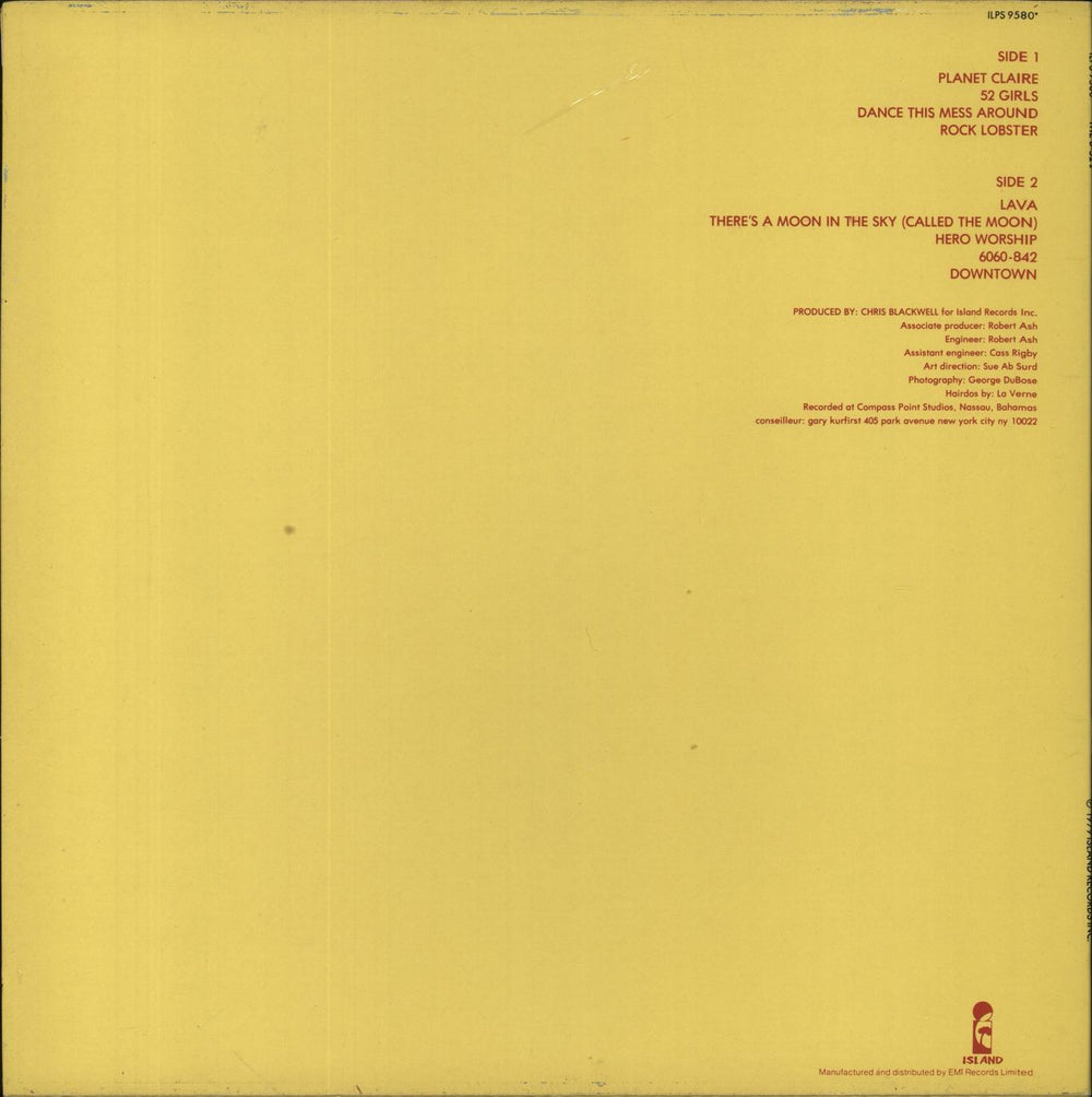 The B-52's The B-52's - 1st - EX UK vinyl LP album (LP record)