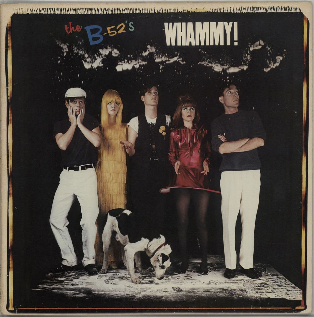 The B-52's Whammy! - 'Don't Worry' track UK vinyl LP album (LP record) ILPS9759