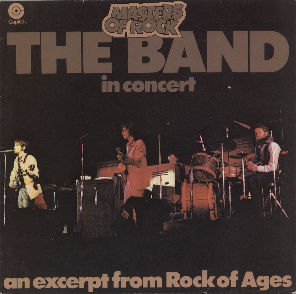 The Band The Band In Concert - An Excerpt From Rock Of Ages Dutch vinyl LP album (LP record) 5C054-81466