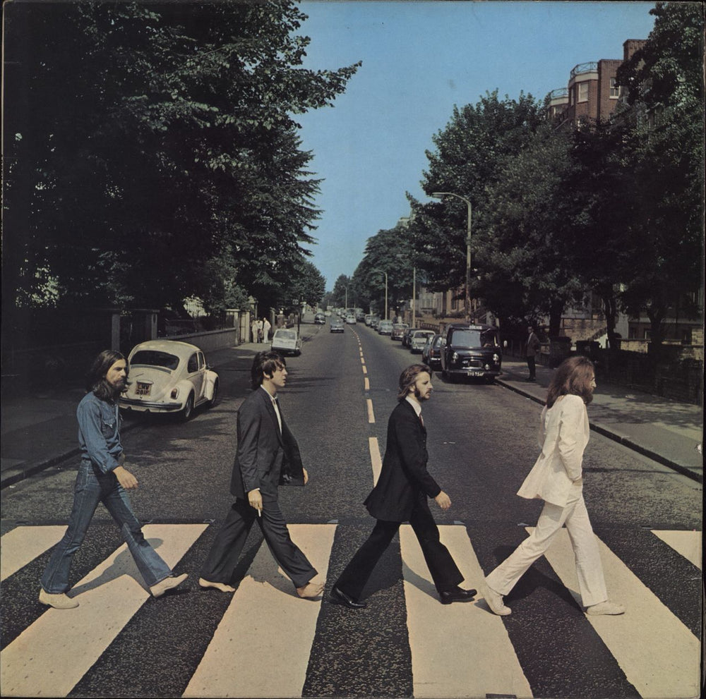 The Beatles Abbey Road - 2nd UK vinyl LP album (LP record) PCS7088