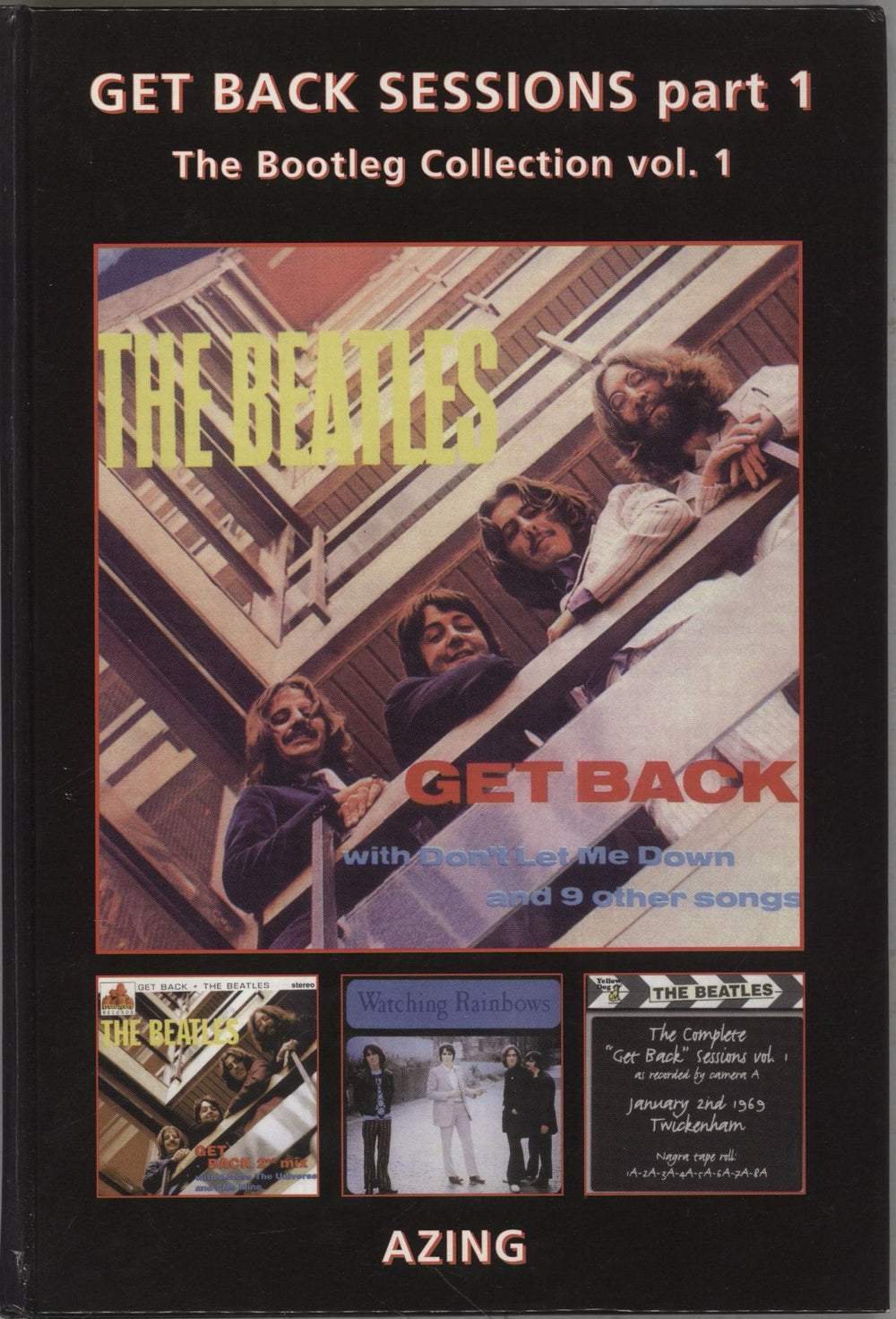 The Beatles Get Back Sessions Part 1 - The Bootleg Collection Vol 1 - Autographed Dutch book