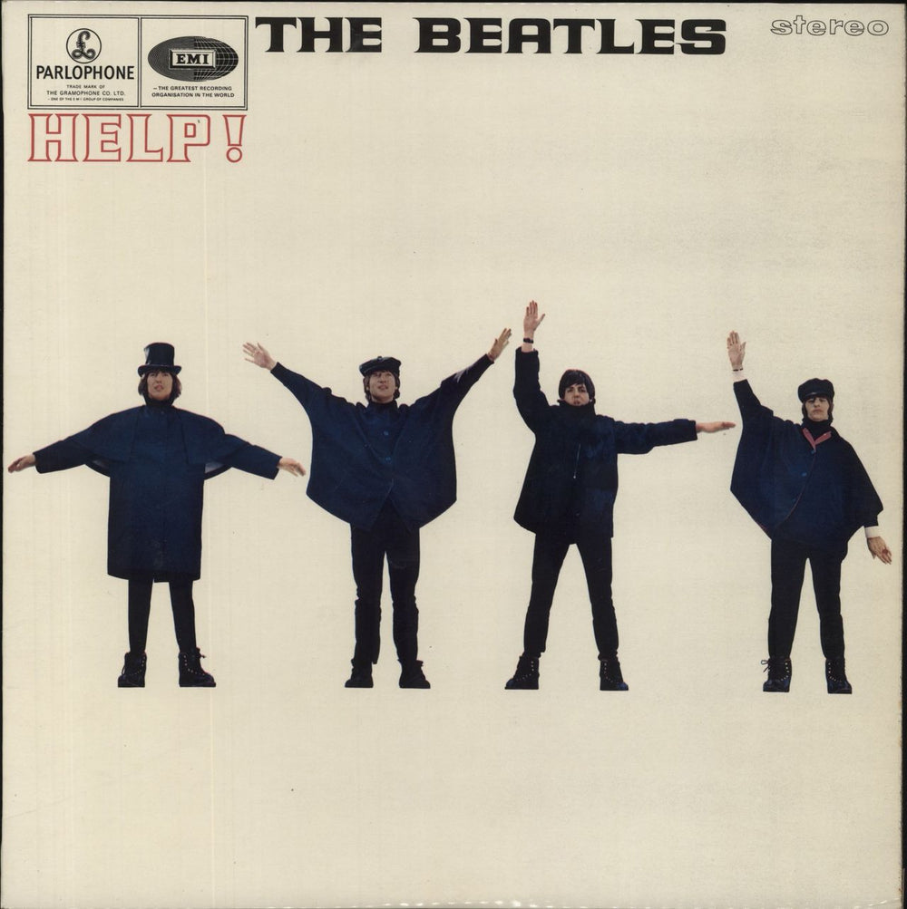 The Beatles Help! - 1st - EX UK vinyl LP album (LP record) PCS3071