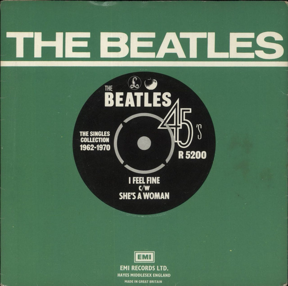 The Beatles I Feel Fine - 1976 - 4pr UK 7" vinyl single (7 inch record / 45) R5200