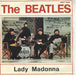 The Beatles Lady Madonna Italian 7" vinyl single (7 inch record / 45) QMSP16423