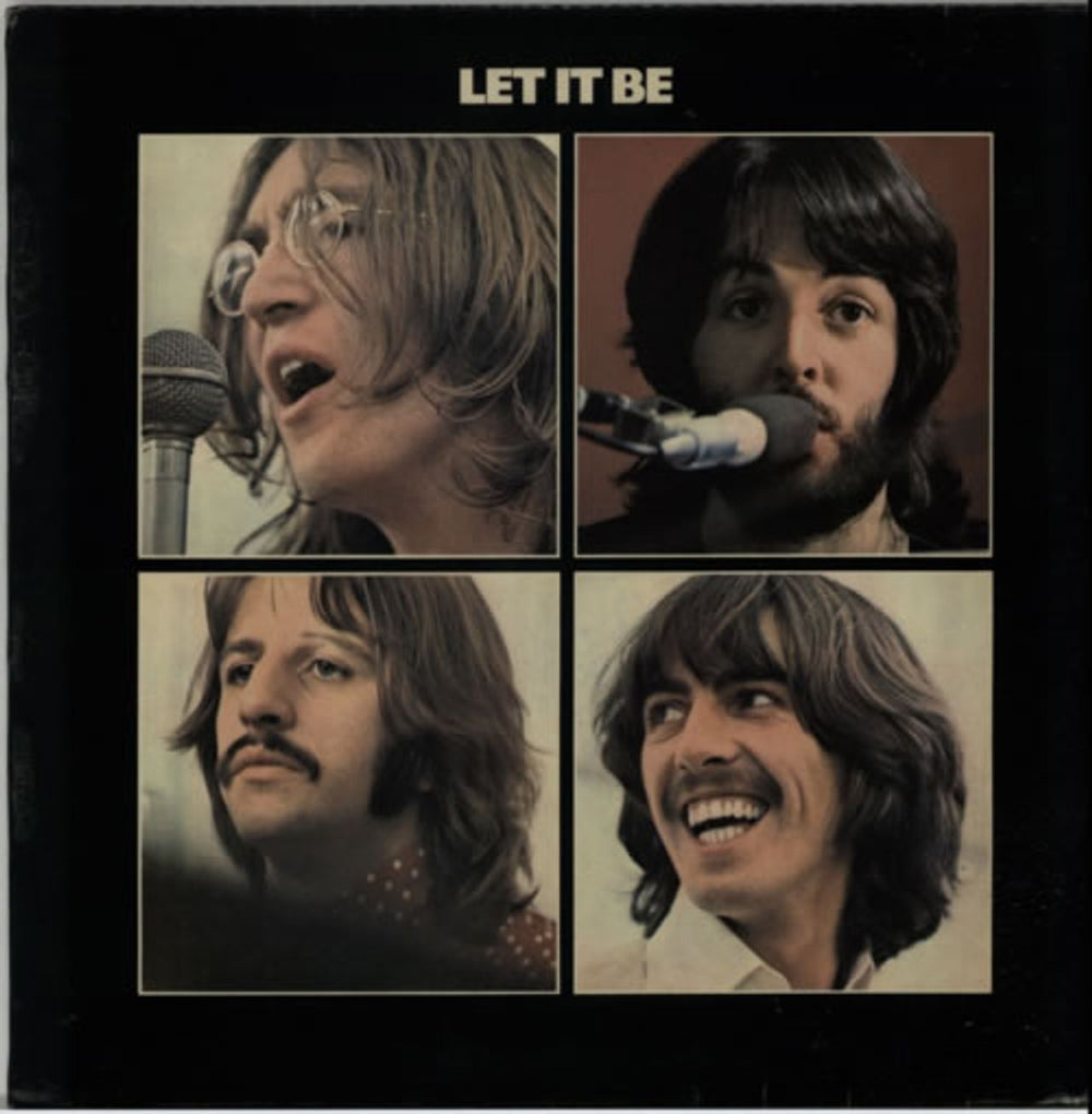 The Beatles Let It Be Singapore vinyl LP album (LP record) PCS7096
