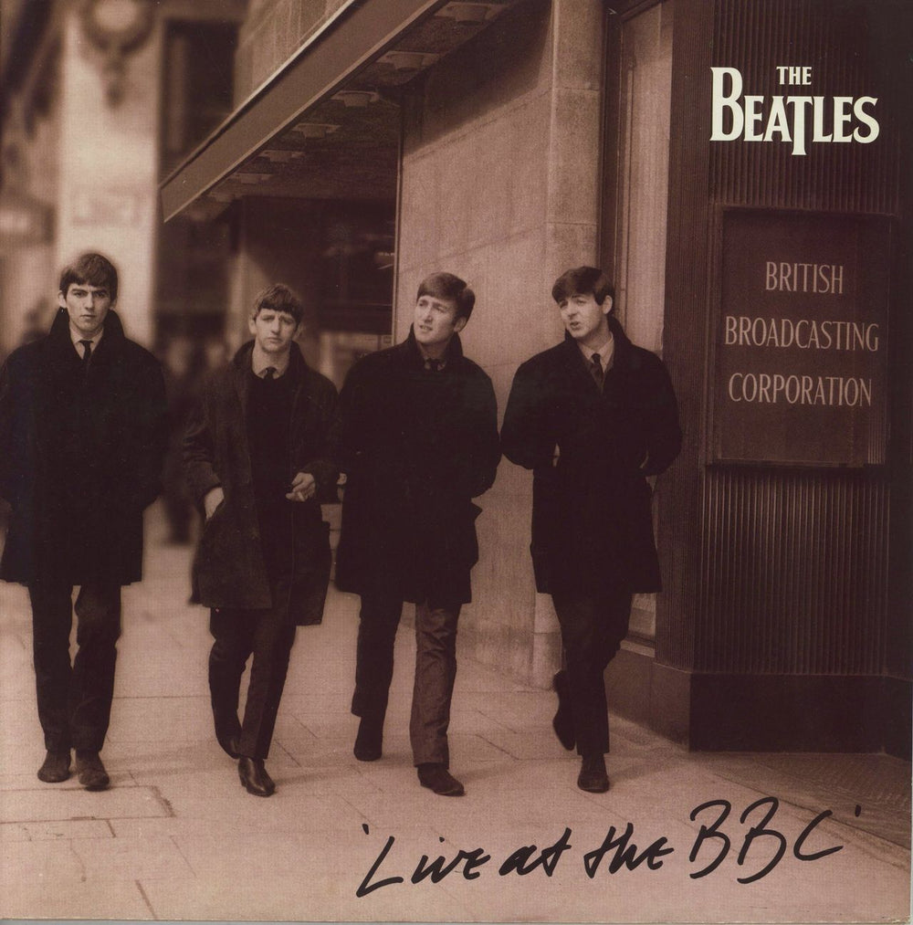 The Beatles Live At The BBC - EX UK 2-LP vinyl record set (Double LP Album) PCSP726