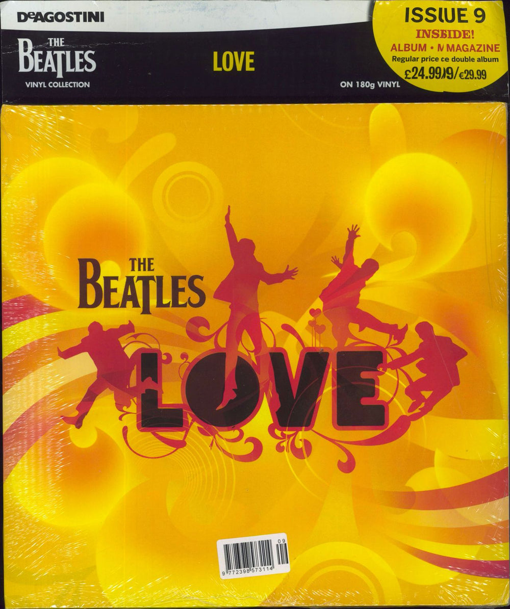 The Beatles Love - 2017 - DeAgostini - Sealed - Backing Card UK 2-LP vinyl record set (Double LP Album) 0602547048509