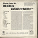 The Beatles Please Please Me - 7th UK vinyl LP album (LP record)