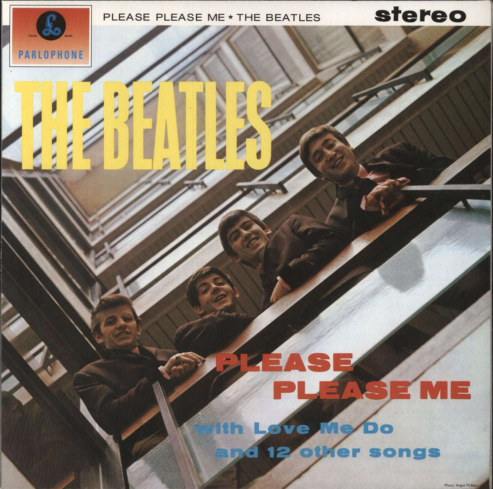 The Beatles Please Please Me - De Agostini UK vinyl LP album (LP record) 0094638241614