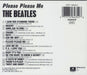 The Beatles Please Please Me UK CD album (CDLP) 077774643528