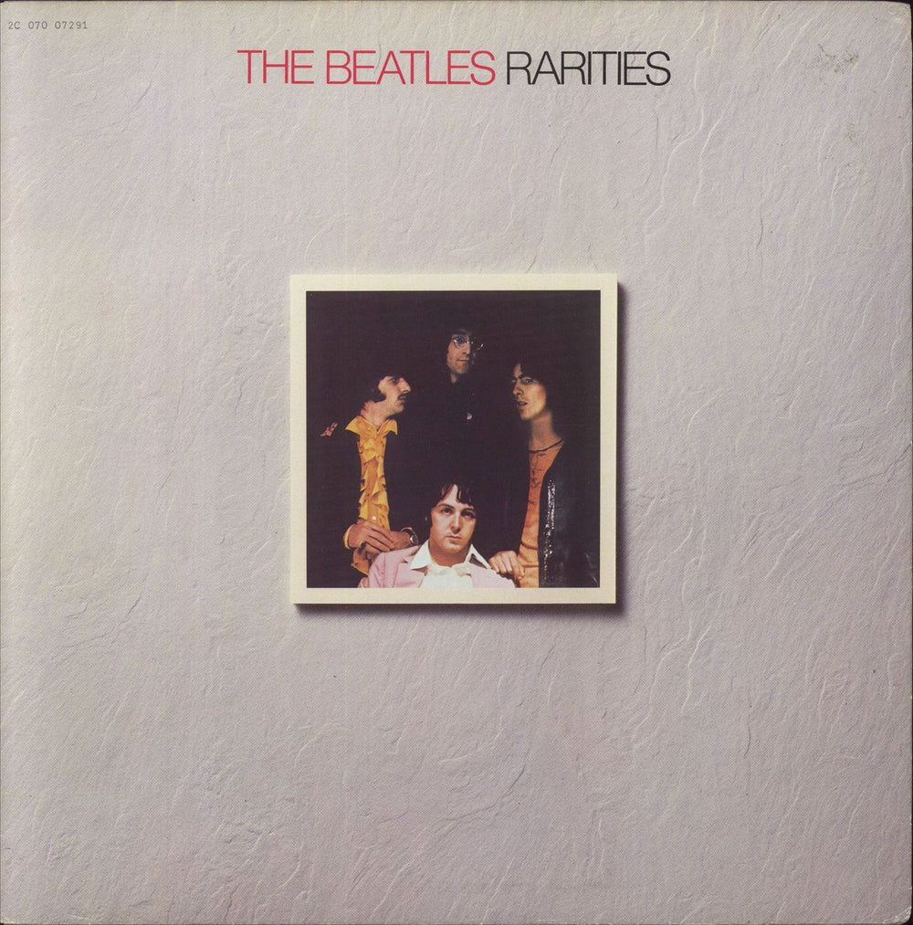 The Beatles Rarities French vinyl LP album (LP record) 2C07007291