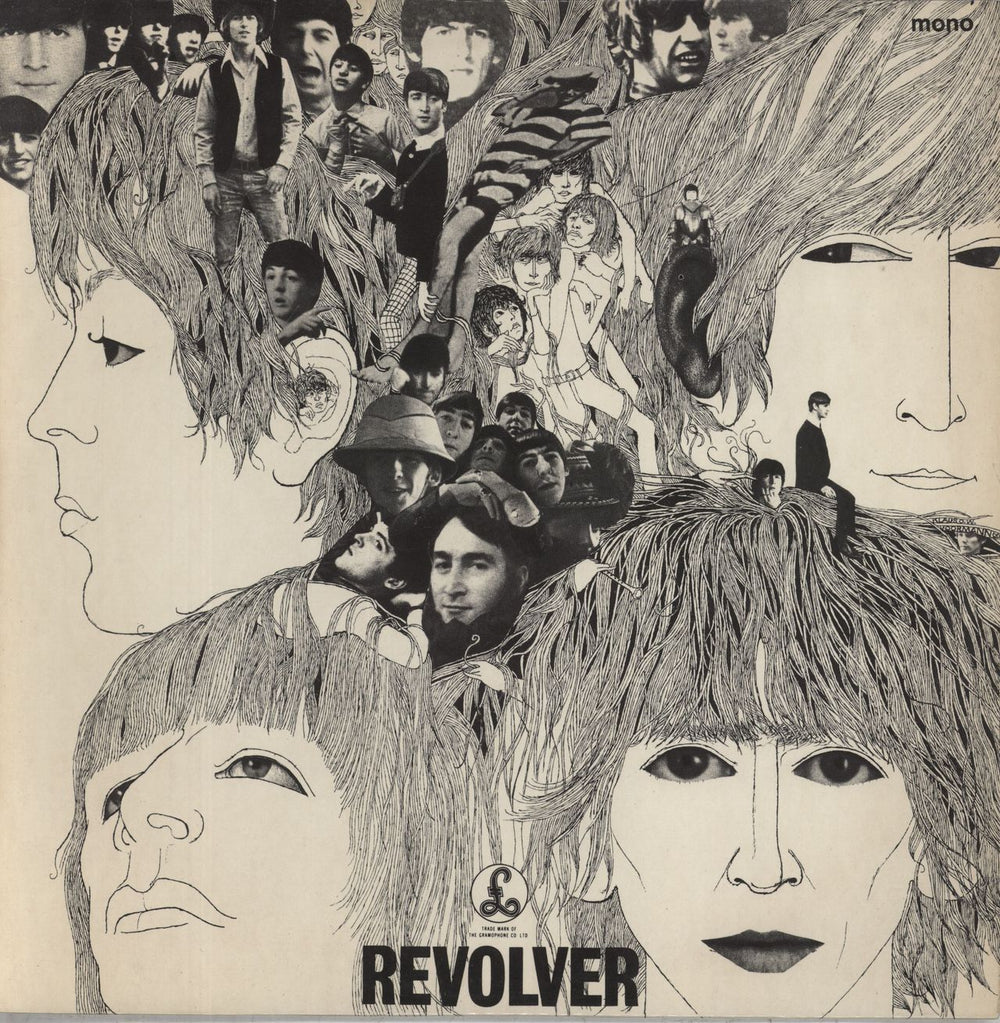 The Beatles Revolver - 1st - Mix 11 - VG UK vinyl LP album (LP record) PMC7009