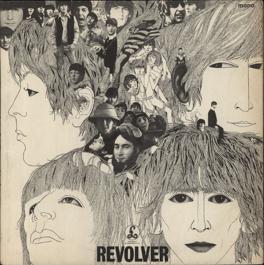 The Beatles Revolver - 2nd - EJD - VG UK vinyl LP album (LP record) PMC7009