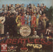 The Beatles Sgt. Pepper's - Light blue label - VG German vinyl LP album (LP record) SHZE401