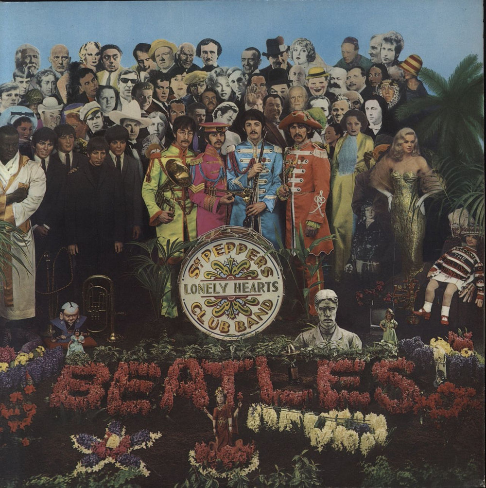 The Beatles Sgt. Pepper's - One Box UK vinyl LP album (LP record) PCS7027