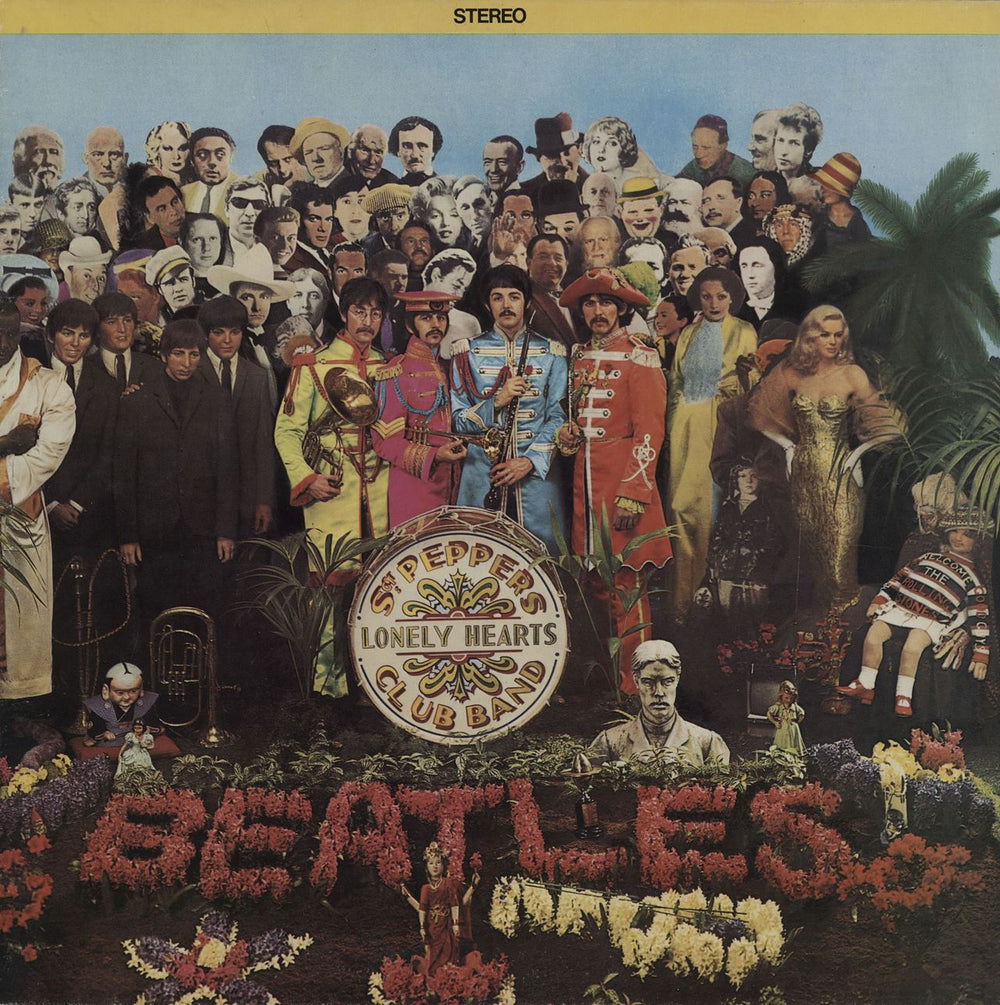 The Beatles Sgt. Pepper's - Purple Label - VG Canadian vinyl LP album (LP record) SMAS2653