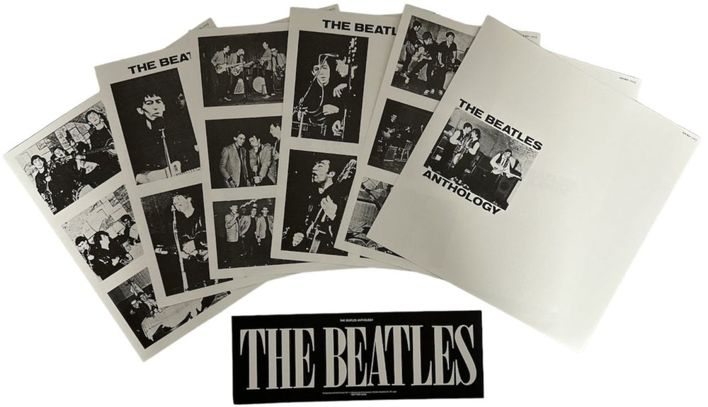 The Beatles The Beatles Anthology + Obi Japanese Promo Vinyl Box Set