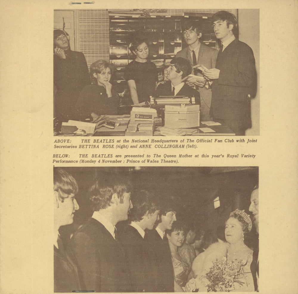 The Beatles The Beatles' Christmas Record + Inserts UK 7" vinyl single (7 inch record / 45)