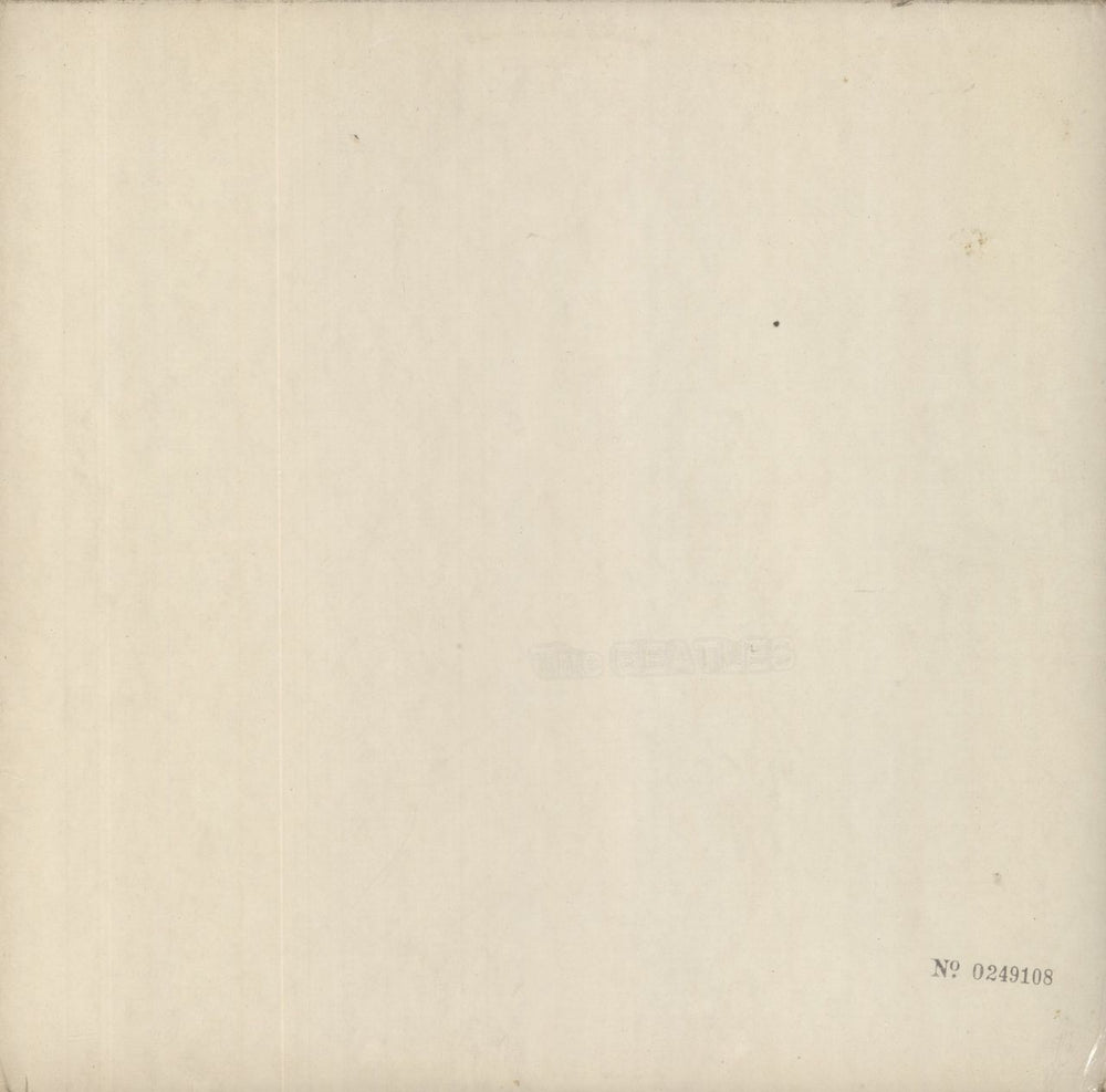 The Beatles The Beatles [White Album] - 1st - Wide Spine - VG UK 2-LP vinyl record set (Double LP Album) PMC7067-8