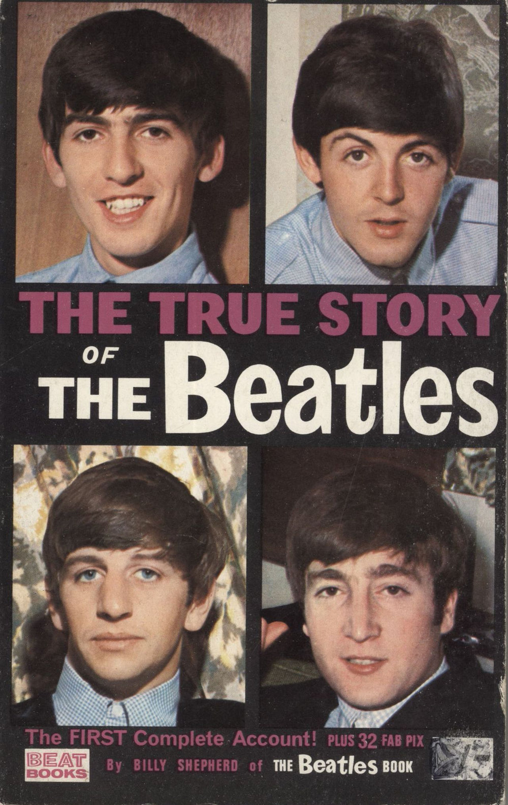 The Beatles The True Story Of The Beatles - VG UK book BOOK