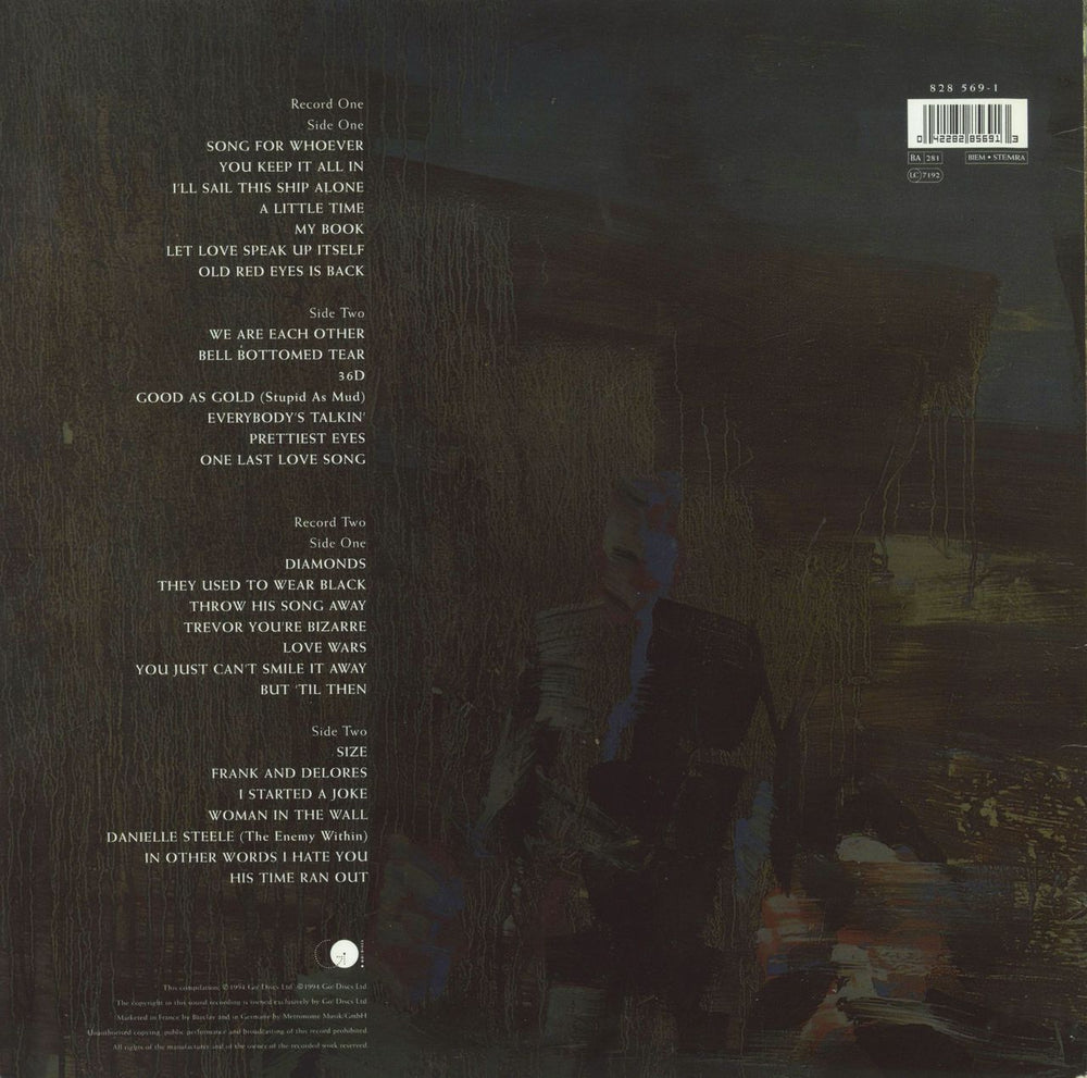 The Beautiful South Carry On Up The Charts - Stickered Sleeve - EX UK 2-LP vinyl record set (Double LP Album) 042282856913