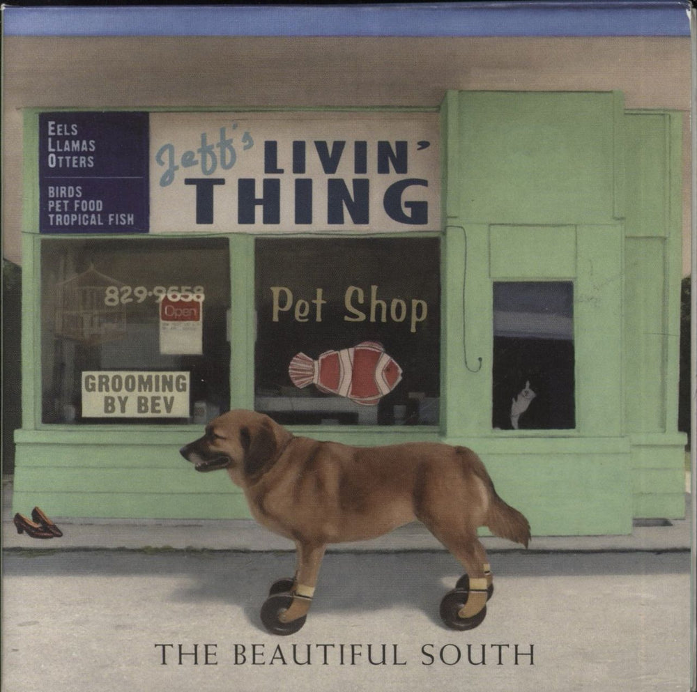 The Beautiful South Livin' Thing UK Promo CD single (CD5 / 5") XPCD2974