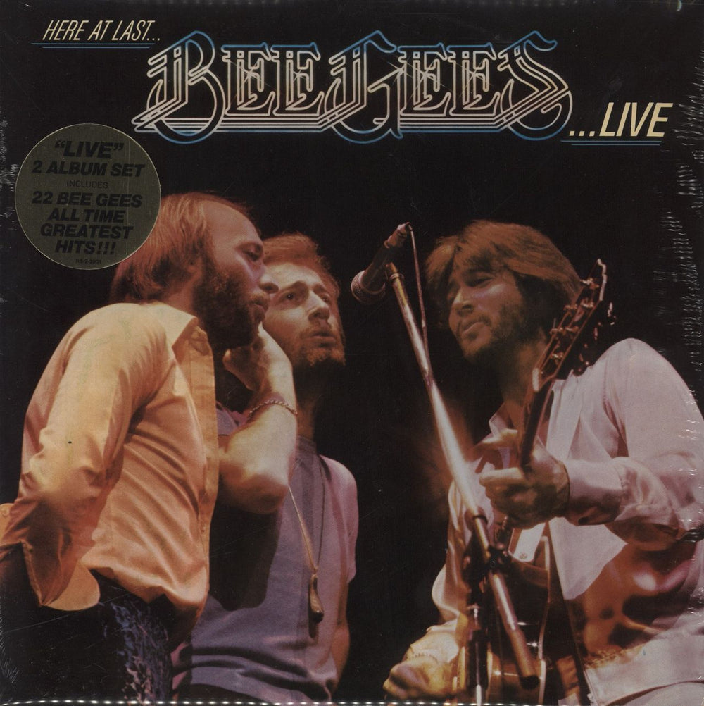 The Bee Gees Here At Last ... Bee Gees Live - Sealed US 2-LP vinyl record set (Double LP Album) RS-2-3901