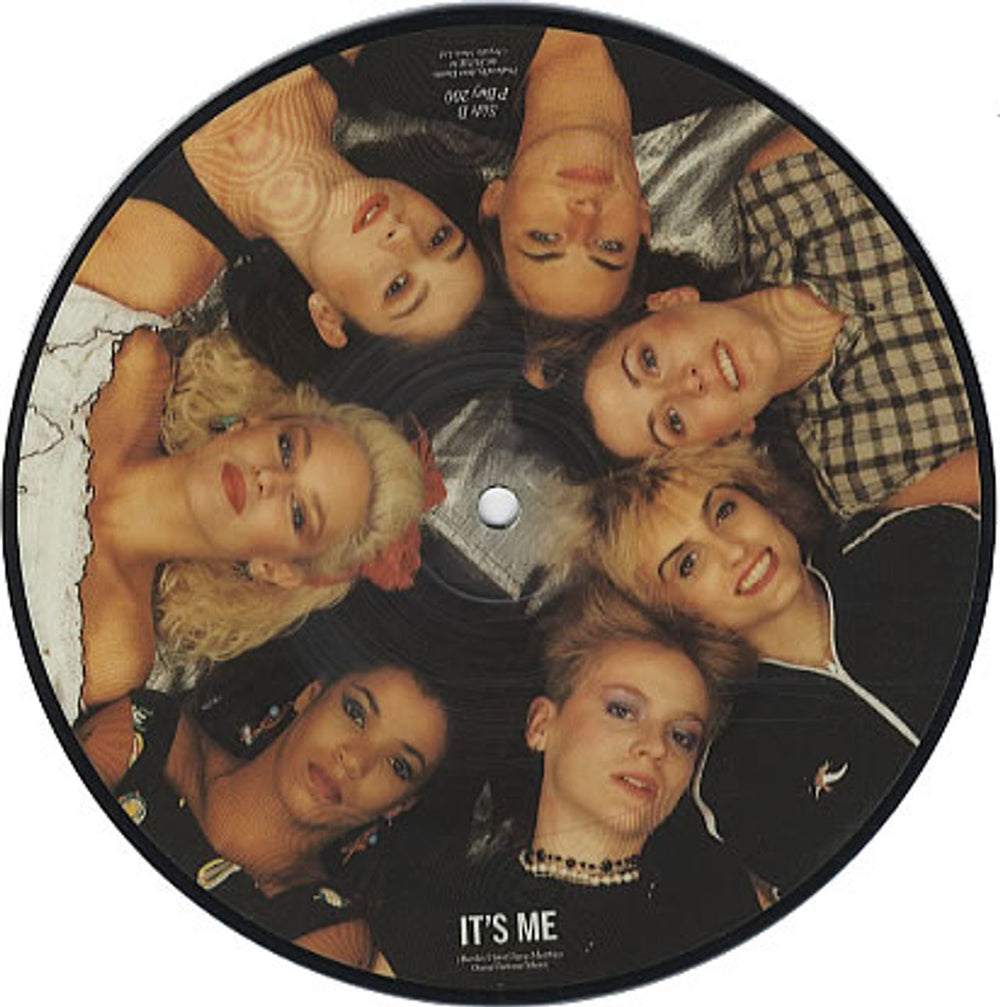 The Belle Stars 80's Romance UK 7" vinyl picture disc (7 inch picture disc single) BST7PSR340774